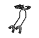 Aeroe Portapacchi posteriore Spider rack nero